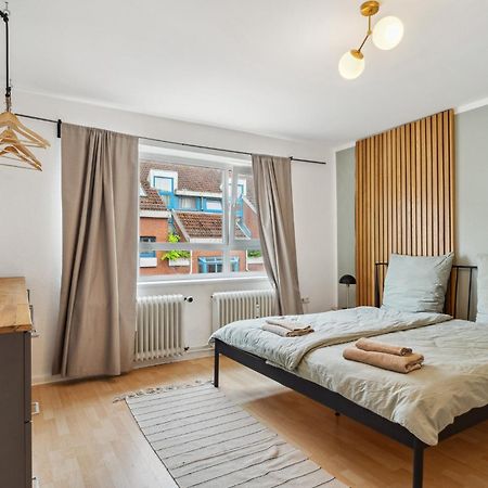 Zentrale Wohnung 3 Zimmer 24H Check In 킬 외부 사진