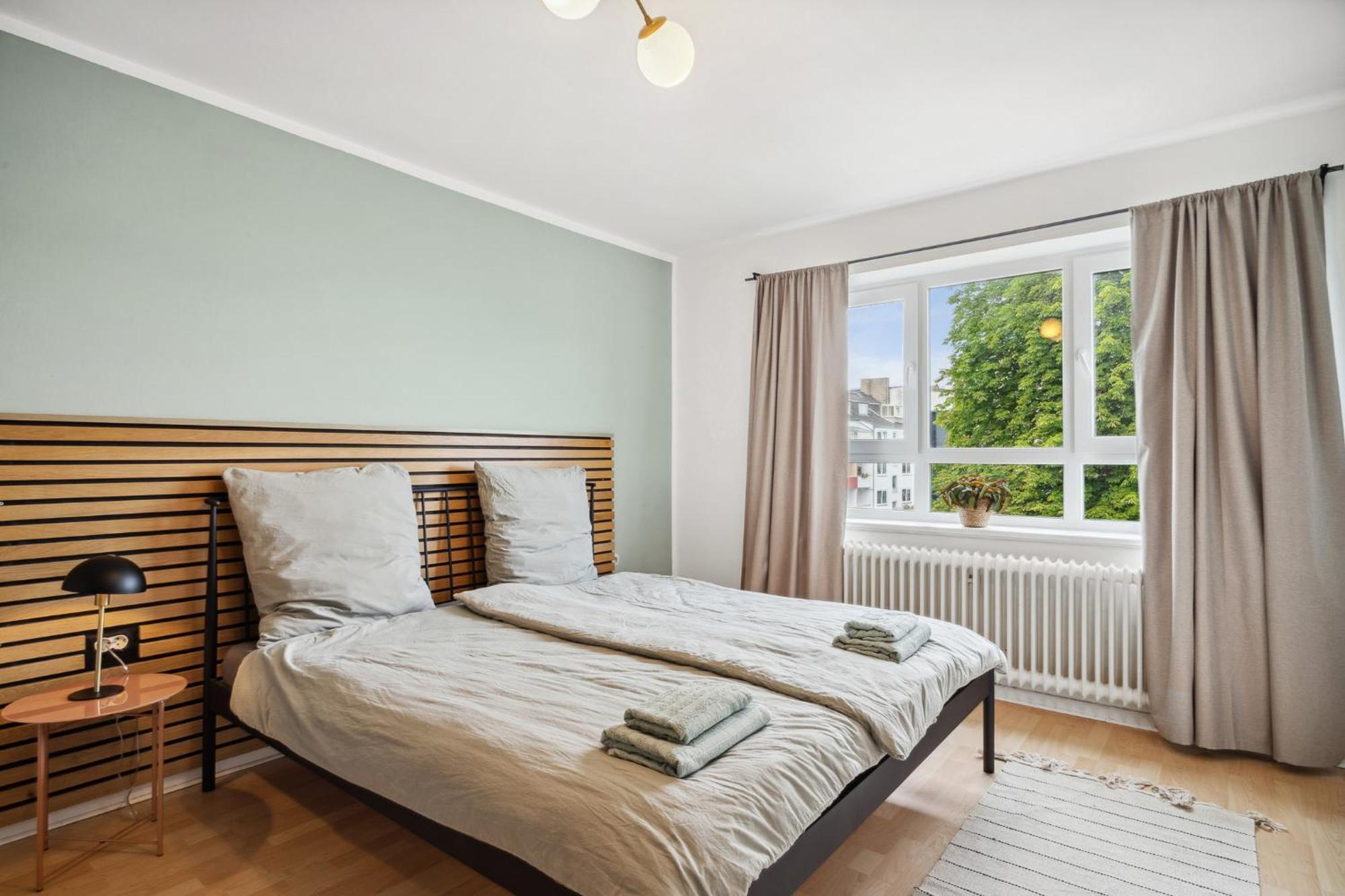 Zentrale Wohnung 3 Zimmer 24H Check In 킬 외부 사진